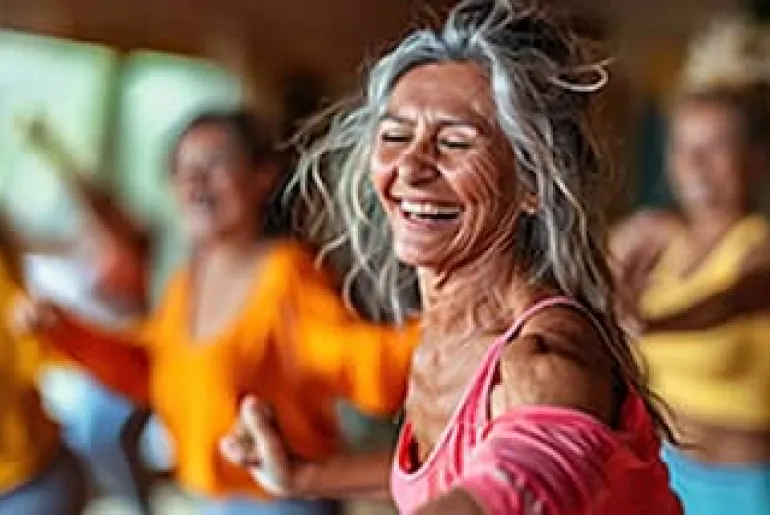 Cours de Zumba pour Ainés Résidence de Retraite